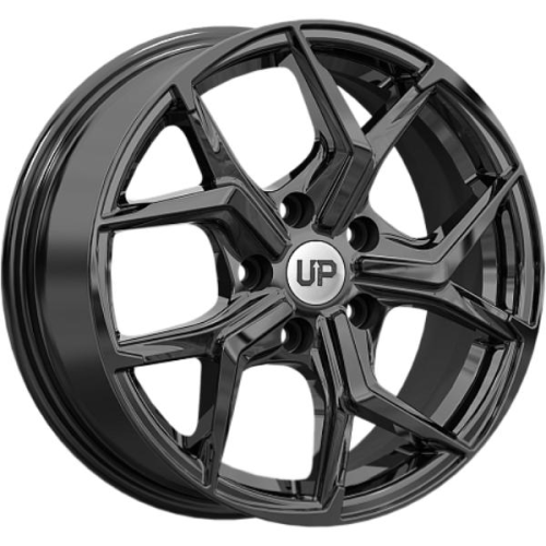 Диски Wheels UP UP120 6.5x16 5*100 ET38 DIA57.1 New Black Литой купить с бесплатной доставкой в пункты выдачи в Петербурге